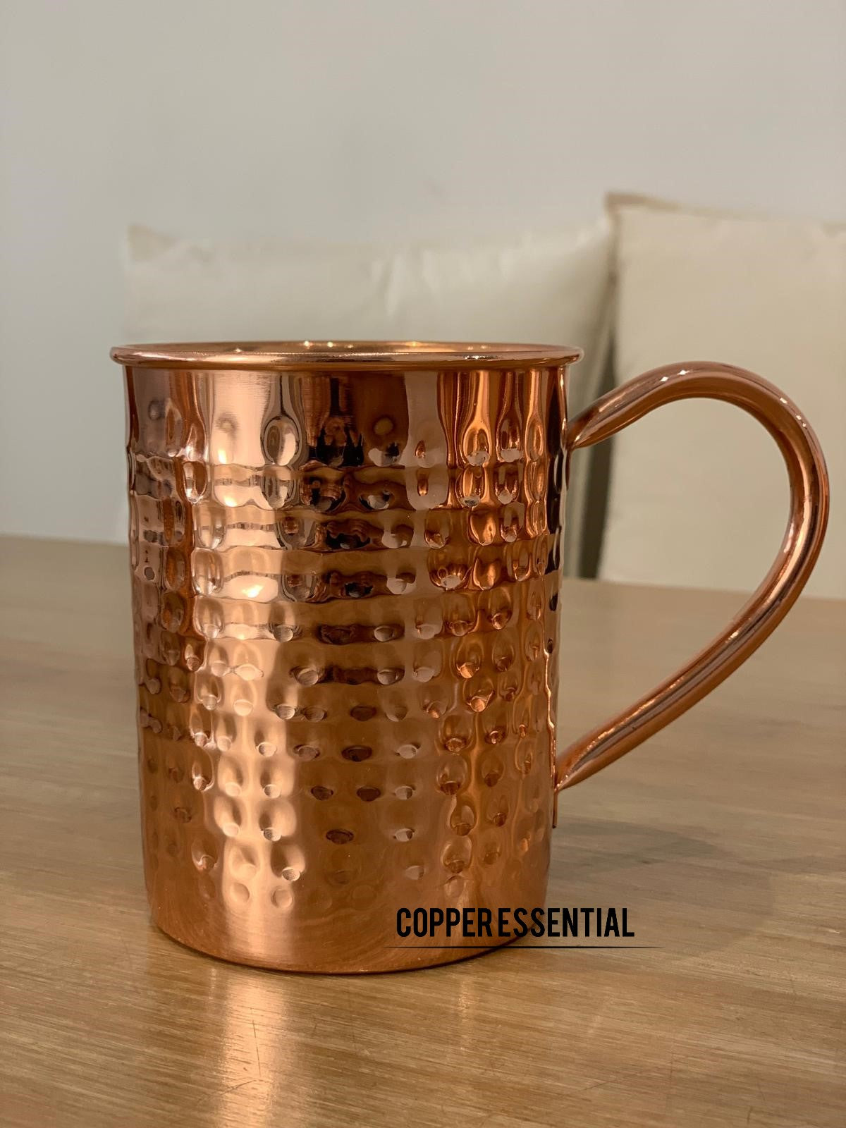 Handmade Hammered Copper Mug (Moscow Mule)