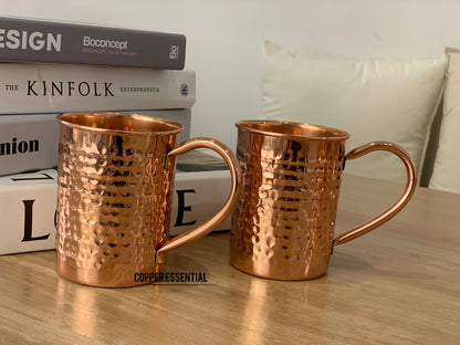 Handmade Hammered Copper Mug (Moscow Mule)