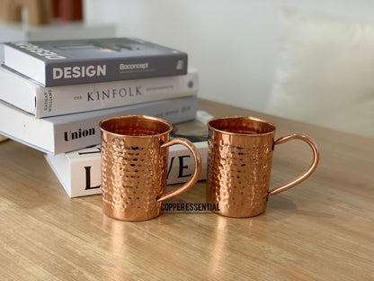 Handmade Hammered Copper Mug (Moscow Mule)