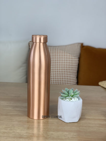 Handmade Copper Bottle (Narrow Neck) - 950ml